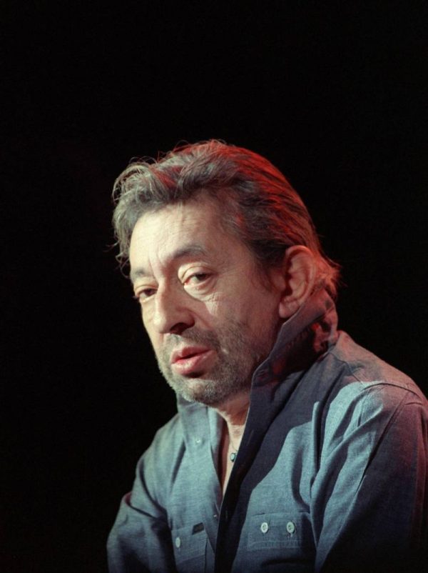 Photo Serge Gainsbourg at the Casino de Paris 1986