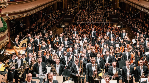 Photo OSR, Wagner-Strauss" concert at the Victoria Hall in Geneva.