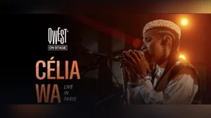 QWEST TV ON STAGE WITH CELIA WA