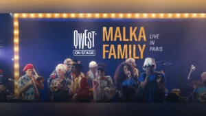QWEST TV ON STAGE WITH LA MALKA FAMILY